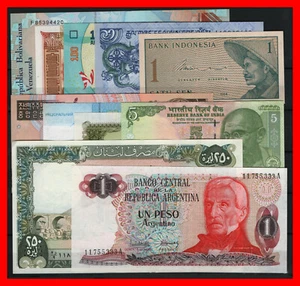 25 BILLETES DEL MUNDO DIFERENTES PAISES SC LOTE TIPO A / WORLDWIDE BANKNOTES 25 - Bild 1 von 1