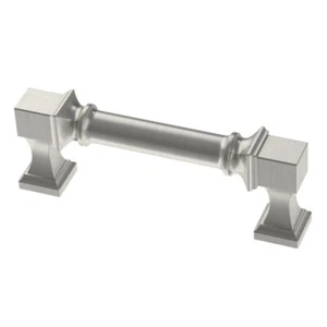 Hardware Liberty de 3" Regal Square Pull níquel satinado P38479C-SN-CP - Imagen 1 de 2