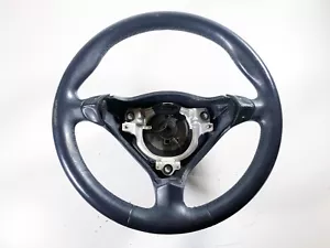 02-04 Porsche Boxster 986 Tiptronic Steering Wheel 3 Spoke Sport NAVY BLUE OEM - Picture 1 of 24