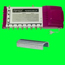 OPTICUM Multischalter OMS 5/8 P - 8 Teilnehmer für Quattro LNB Switch HDTV + 3D