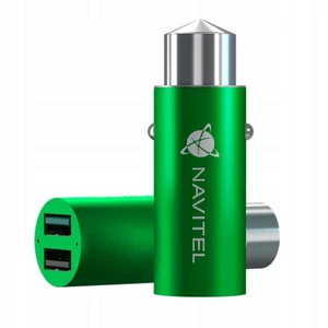 Original Navitel UC322 Zigarettenanzünder Stecker Auto Ladegerät USB x2 12V 24V - Zdjęcie 1 z 1