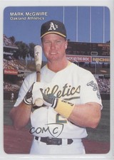 1990 Mother's Cookies Mark McGwire Food Issue Mark McGwire #1