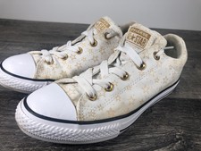 white converse size 4 junior