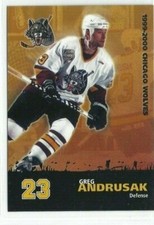 1999-00 Chicago Wolves (IHL) Greg Andrusak