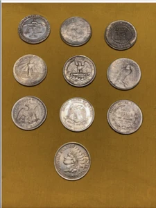 SELTENES LOT fourree: N. 10 INSGESAMT - GEMISCHTE USA Dollar!!! - Bild 1 von 12