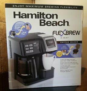 Hamilton Beach FlexBrew 2-Way Coffee Maker - Black