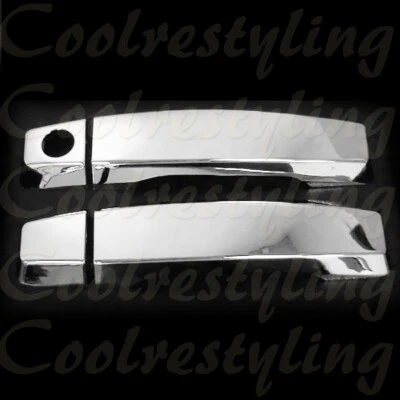 FOR 04 05 06 07 08 09 10 11 12 13 14 15 Nissan Titan Chrome 2 door Handle cover - Image 1 of 2