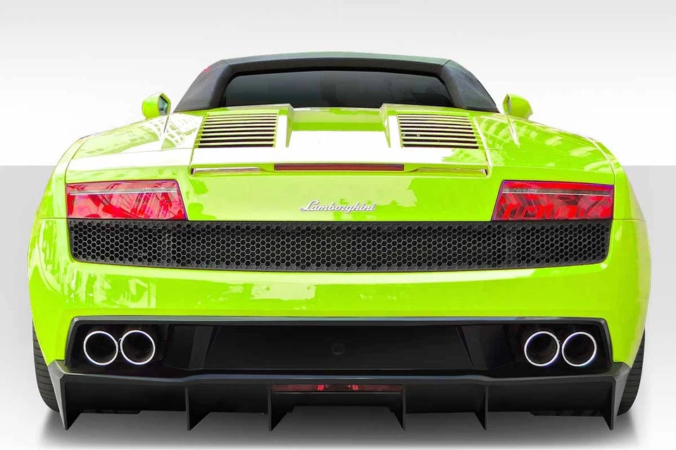 For 2009-2013 Gallardo Duraflex LP560 LP570 Look Rear Diffuser - 1 Piece Foto 1 de 4