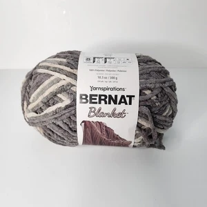 Bernat Deckengarn 10,5 Oz Silber Stahl bunt super sperrig 6 - Bild 1 von 4