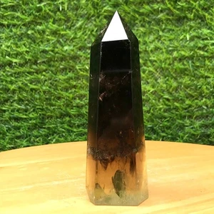170 g seltener natürlicher Citrin Quarz Obelisk Kristall Quarz Stabspitze Heilung - Bild 1 von 20