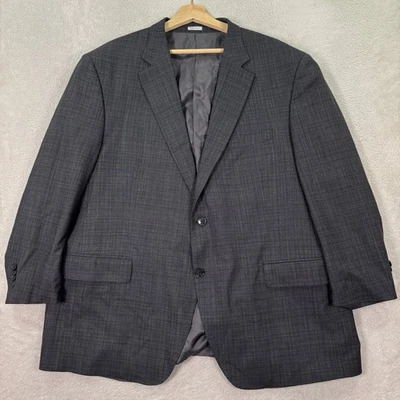 NUEVO Peter Millar Para Hombres 50S Gris Traje de Lana a Cuadros Abrigo Deportivo Blazer Chaqueta Informal Foto 1 de 4