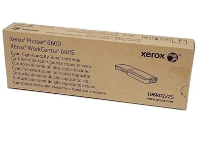 Genuine Xerox 106R02225 Cyan Toner, Brand New Sealed Box, We Ship Fast! - Image 1 of 2