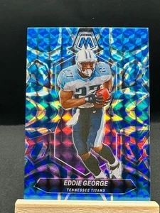 2024 Mosaic Football - Eddie George - Reactive Blue Mosaic - 232 - Picture 1 of 2