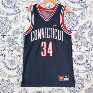 NIKE CONNECTICUT 34 TANK CANOTTIERA SPORT TRAFORATA BASEBALL TEAM SPORTS USA XS - Foto 1 di 18
