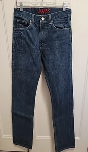 KIMES RANCH James - Men's Lower Rise Straight Leg Denim Jeans - Size 30x36 - Picture 1 of 11