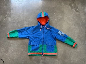 Jacket Vintage GAP color block hooded jacket 'surf '67' youth sz L - Picture 1 of 17