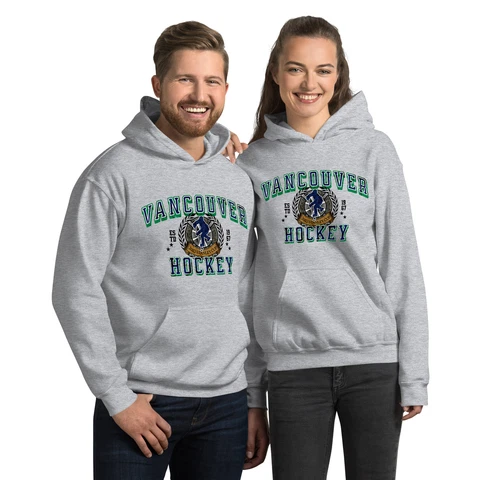 Vancouver Hockey Hoodies | Sizes SML to 5XL | Hockey Team Hoodies Cover