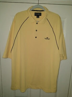 Camisa polo de manga corta Footjoy FJ para hombre talla XL Waterview logotipo de club de golf Foto 1 de 4