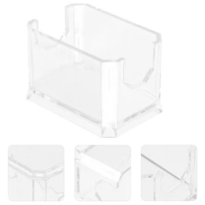 2pcs hand towel compartment acrylic tea bag organizer flat napkin holder - Picture 1 of 12