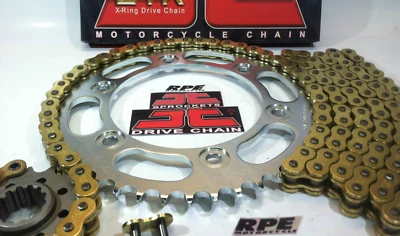 Honda CBR900rr 1992-1999 Quick Accel JT Z3 Oro 525 X-Ring Cadena y Piñones Kit Foto 1 de 4