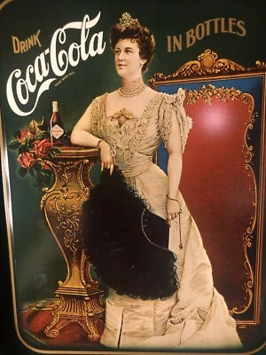 Vintage 1975 75 Year Anniversary Coca-Cola Commemorative Tray  13”x11”x1.5” - Image 1 of 4