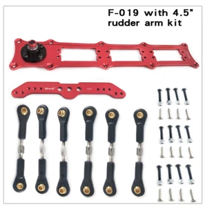 KIT plateau triple gouvernail servo anodisé miracle avec double bras de 4,5 pouces pour RC - Photo 1/5