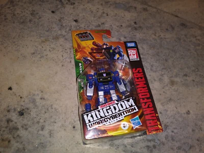 Soundwave 3.5" Action Figure Hasbro Transformers WFC Kingdom Takara Tomy New toy - Image 1 of 4
