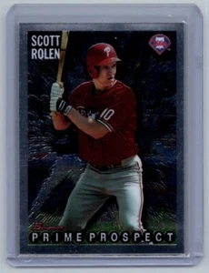 1998 Bowman Chrome #48 Scott Rolen Bowman Rookie RC HOF 180 - Picture 1 of 2