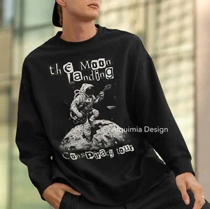 Sudadera The Moon Landing Conspiracy Tour, Conspiracy Theory Fake Moon Landing - Imagen 1 de 12