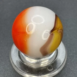 Black Line Yellow Jacket Color Blend Vitro Vintage Marbles 0.591” - Picture 1 of 12