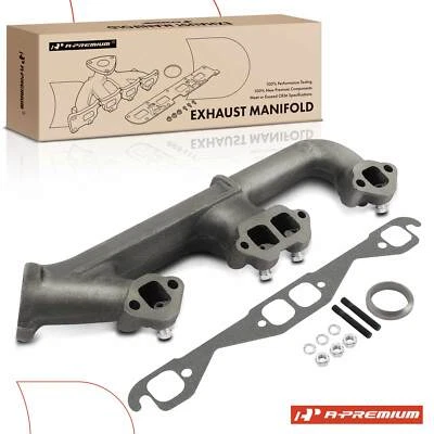A-Premium RH Exhaust Manifold w/Gasket for Buick Century Pontiac Firebird Olds - Image 1 of 4