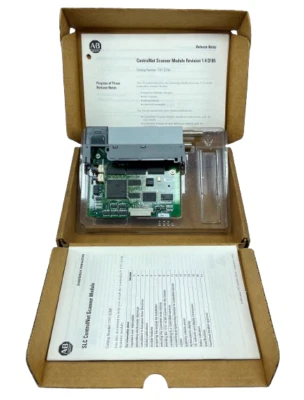 Módulo Escáner ControlNet SLC 500 Allen Bradley 1747-SCNR/A Rev 1.4 Q185 900MA - Imagen 1 de 4