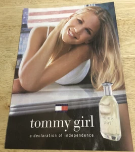 1999 TOMMY GIRL Cologne Ad / JOEY McINTYRE - Vintage Magazine 2-sided Clipping - Bild 1 von 2