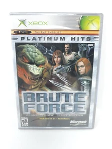 Brute Force Original Xbox 2003 New Factory Sealed Platinum Hits Video Game - Picture 1 of 10
