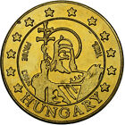 [#1260108] Ungarn, Medaille, Essai 10 Cents, Messing, Unz+