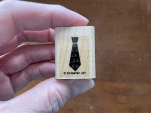 Stampin Up! Stamp MEN"S NECK TIE Dad Father's Day Men's Clothes Accessories - Picture 1 of 2