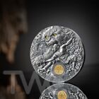 Shaolin Kung Fu Leopard Martial Arts Styles 2 oz Silver Coin 5$ Niue 2023