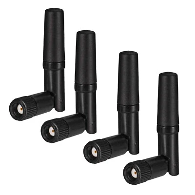 4 Pack Small WiFi Antenna Dual Band RP-SMA Male for WiFi Router Wireless Camera - Image 1 of 4