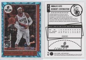 2021-22 Panini NBA Hoops Teal Explosion Robert Covington #91