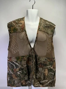 Vintage Redhead Camo Game Vest Dove Turkey Duck L Old School Camouflage - Picture 1 of 7