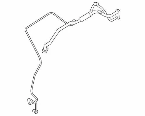 Manguera de descarga de refrigerante aire acondicionado base Chevrolet Aveo genuina GM 2004-2005 96620071 Foto 1 de 2