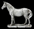Pferde Figur - Antik Silber - Natur Pferd Fohlen  Dekostatue 