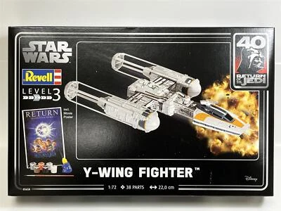Star Wars Y-Wing Fighter 40th Ann Return Of The Jedi Model Kit Revell 05658 - Image 1 of 4