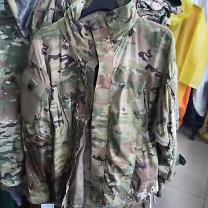 USGI ECWCS GEN III Multicam Soft Shell Jacket OCP small short Level 5 - Picture 1 of 6