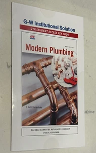 Modern Plumbing 9th Edition 2 Year Access Code eBook Blankenbaker online card - Picture 1 of 2