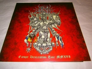 INFERNAL EXECRATOR - Europe Desecration Tour MMXVI. 1 2" Vinyl - Picture 1 of 4