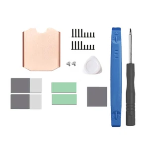 Copper Heat Sink Antioxidant Heat Cooler Radiator for Steam Deck M.2 2230 SSD . - Bild 1 von 12