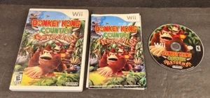 Donkey Kong Country Returns - Nintendo Wii Complete CIB TESTED FREE SHIPPING - Picture 1 of 2