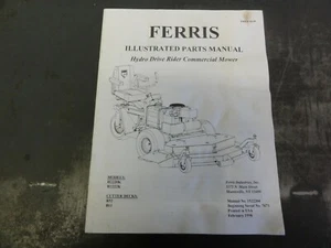 Ferris H2220K H2222K Commercial Mowers Illustrated Parts Manual 1522204 - Picture 1 of 6