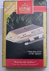 Hallmark 1992 Star Trek Shuttlecraft Galileo Ornamento - 3 disponibles, envío gratuito - Imagen 1 de 4